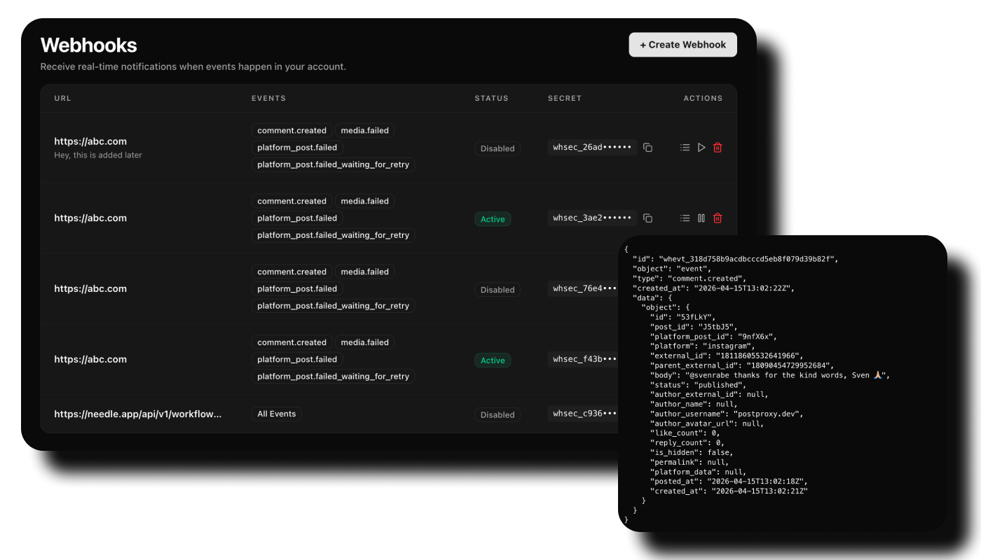 Webhooks