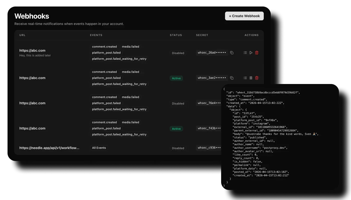 Webhooks