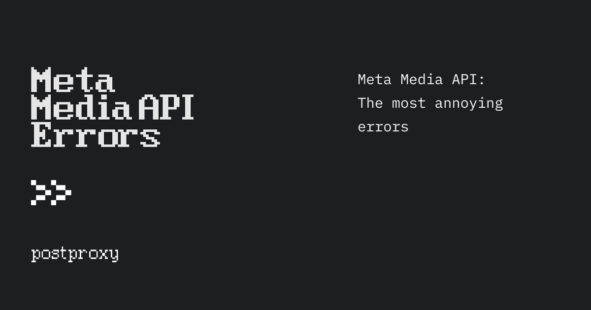 Fix Instagram and Facebook Media Fetch